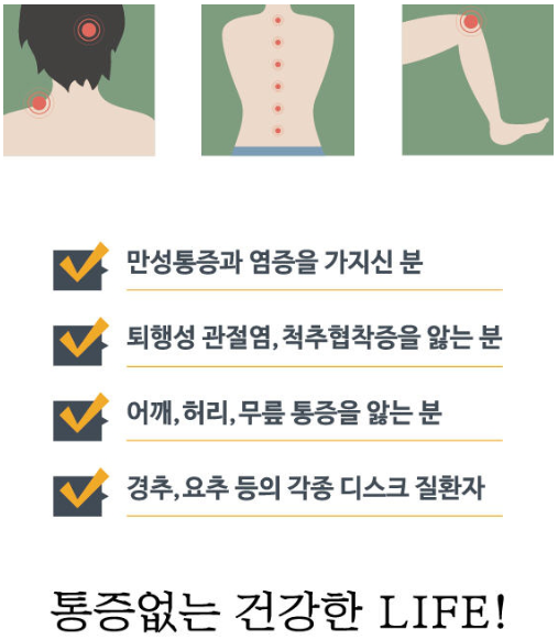 None, 통증없는 건강한 생활, 만성통증과 염증, 퇴행성 관절염, 척추협착증, 어깨, 허리, 무릅 통증, 경추, 요추등 각종 ... | SEASUN Korean Medicine Clinic